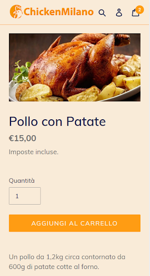 Chicken Milano Screenshot 3