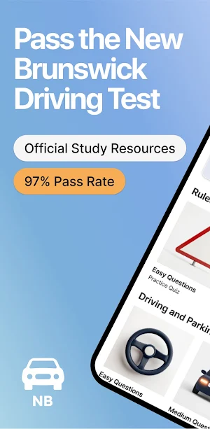 New Brunswick Driving Test Screenshot 0