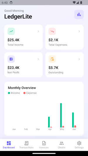LedgerLite Screenshot 0