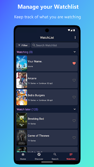 Watch Later - Movies & Shows Screenshot 3