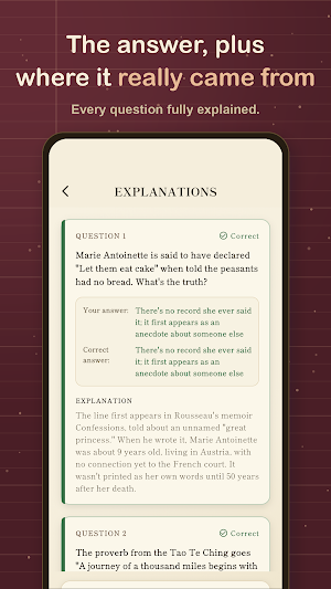 Famous Quotes Quiz - Offline! Screenshot 3