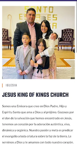 Jesus King of Kings Church Screenshot 1