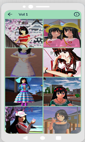 Sakura Wallpaper School HD Screenshot 1