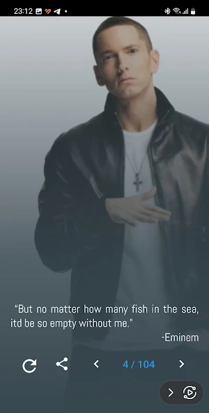 Eminem Quotes and Lyrics Screenshot 1