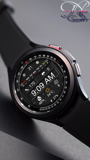 [N-SPORT9] Digital Auto Watch Screenshot 3