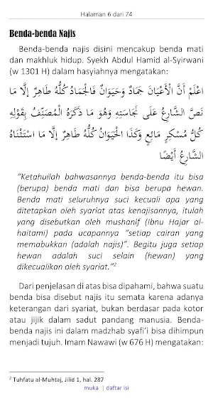 Hukum Najis Madzhab Syafi’i Screenshot 3