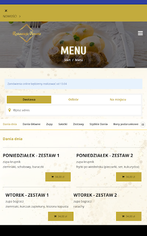 Restauracja Bavaria Brożec Screenshot 2