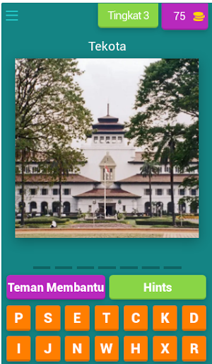 Tekota - Tebak Kota Indonesia Screenshot 3
