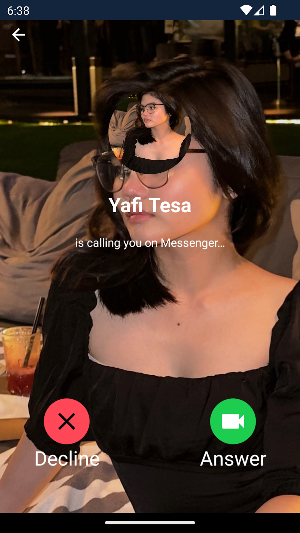 Yafi Tesa Video Call Prank Screenshot 3