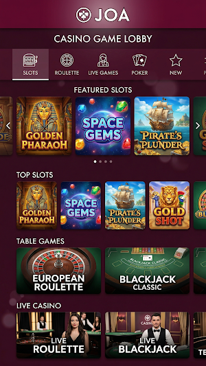 Joa Casino Screenshot 3