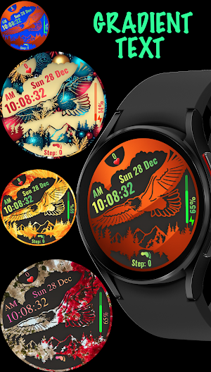 A034 The Eagle - Watch Face Screenshot 0