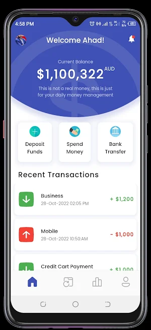 MoniSa Bank: Money Manager App Screenshot 0