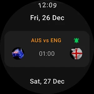 Cricket Watch Screenshot 1