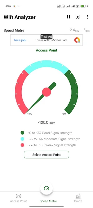 WiFi Analyzer & Network Tool Screenshot 1