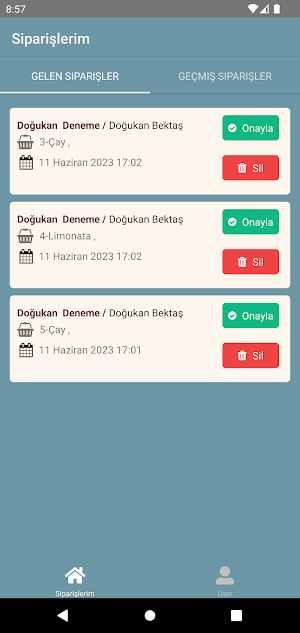 Çay Servisi Screenshot 1