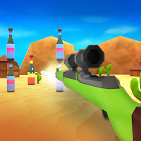 Bottle Shooting Game : Offline