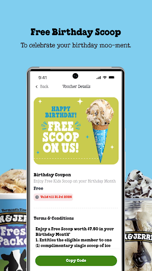 Ben & Jerry's Screenshot 2