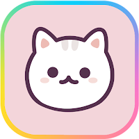 카카오톡 테마 - 화이트 페르시안 냥이