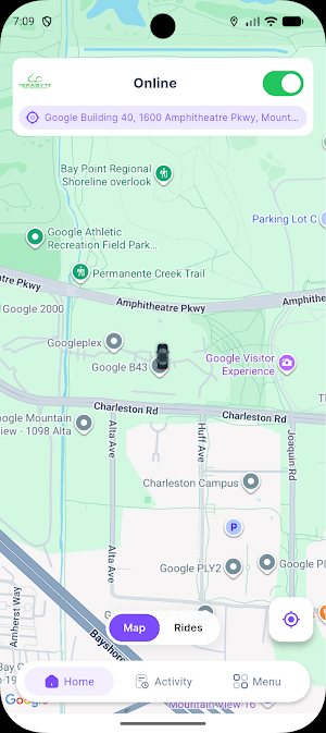 FlexRyd Driver Screenshot 3