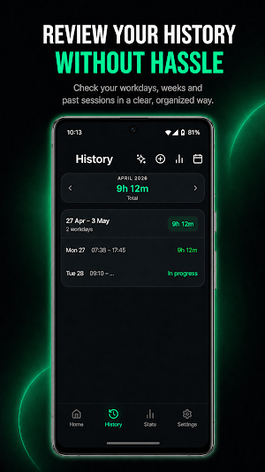 JORN: Time Tracker Screenshot 1