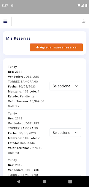 Buen Vivir - Clientes Screenshot 3