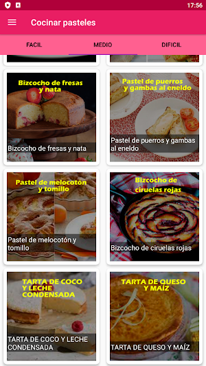 Cocinar pasteles Screenshot 1