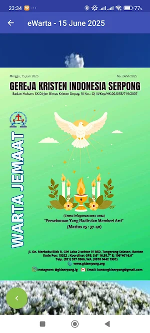 e-Warta GKI Serpong Screenshot 3