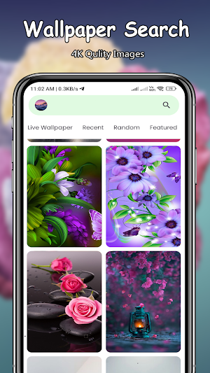 Flower Live Wallpapers Screenshot 2