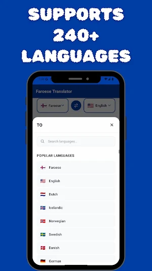 Faroese Translator Screenshot 3