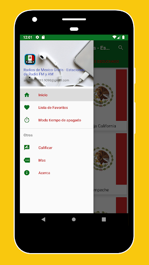 Radio Mexico + App Radio Mexico FM - Radio Online Screenshot 0