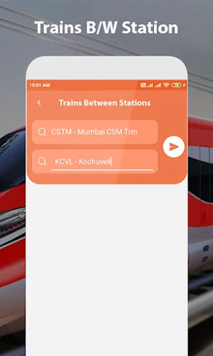 Train Enquiry Offline Screenshot 3