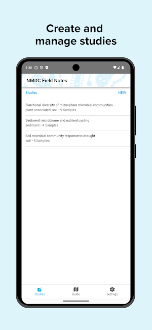 NMDC Field Notes Screenshot 0
