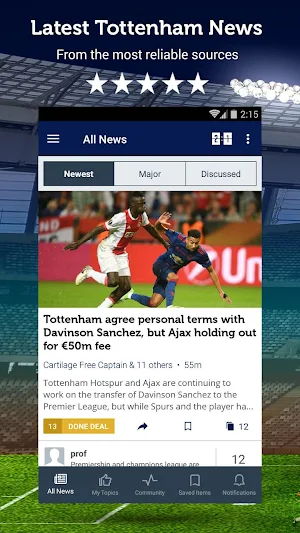 Tottenham FC Unofficial News Screenshot 0