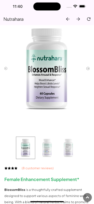 Nutrahara - Women's Health App Screenshot 2