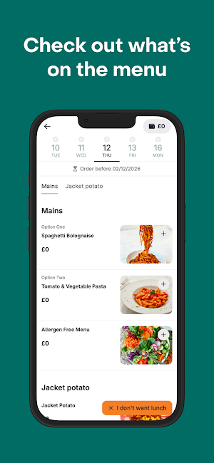 The Caterlink App Screenshot 1