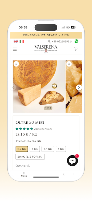 Valserena: Parmigiano Reggiano Screenshot 3