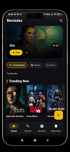 Moviedex : Movies & TV Shows Screenshot 2
