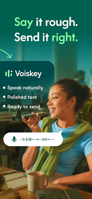 Voiskey: AI Voice Typing Screenshot 1