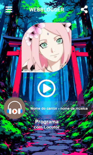 Webblogger Screenshot 1