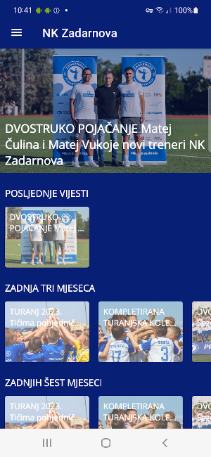 NK Zadarnova Screenshot 2