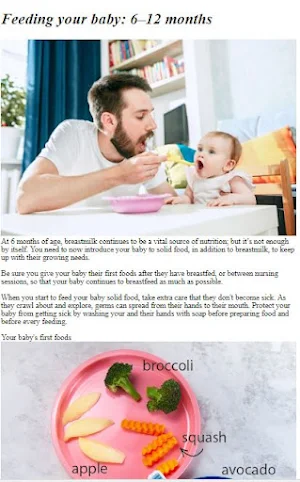 Baby Nutrition Guide Screenshot 2