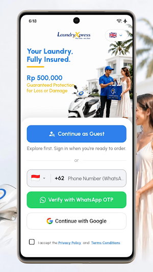 LaundryXpress Screenshot 0