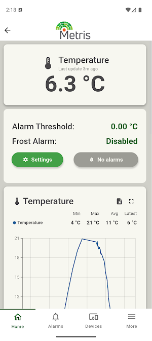 Metris Weather Screenshot 1