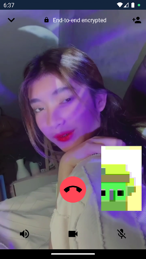 Monica Bianca Fake Call Video Screenshot 3