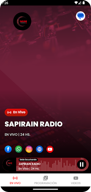 Zapirain Radio Screenshot 1