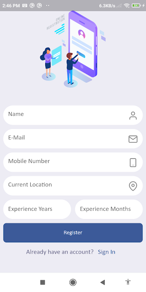 KBN Job Portal Screenshot 1