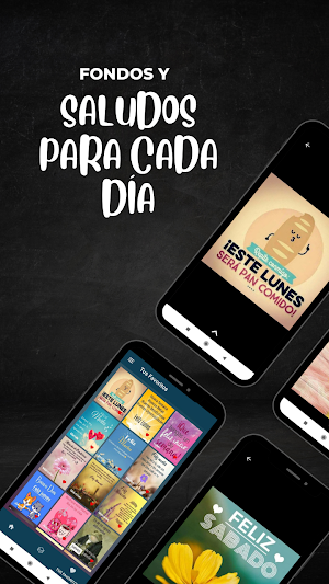 Fondos y Saludos Diarios Screenshot 1