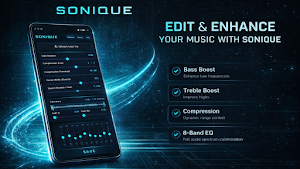 Sonique: Pro Audio Editor Screenshot 2