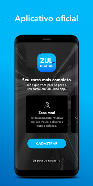 Zul+ Zona Azul São Paulo SP CET Digital Oficial Screenshot 0