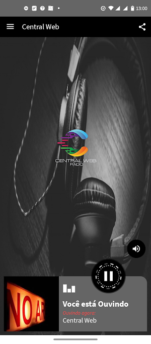 Rádio Central Web Screenshot 2